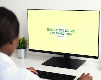 Desktop Hintergrund, Desktop Hintergrund, Laptop Hintergrund, Ästhetischer Hintergrund, Bibel-Vers-Hintergrund, Digitaler Download, Christlicher Hintergrund