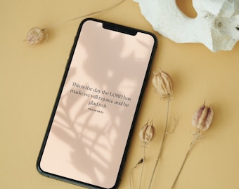 Bible Verse Wallpapers, Digital Download Christian Wallpapers, Cute Phone Wallpapers, Christian Lockscreen