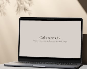 Bibel Vers Desktop Hintergrundbild, Desktop Hintergrund, Laptop Hintergrundbild, minimalistisches Hintergrundbild, Bibel Vers Hintergrundbild, digitaler Download