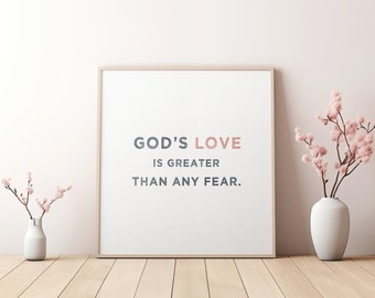 Christian Affirmations, Kids room art, Playroom wall art, Inspirational Nursery, Scripture for Kids , Homeschool, Scripture Posters