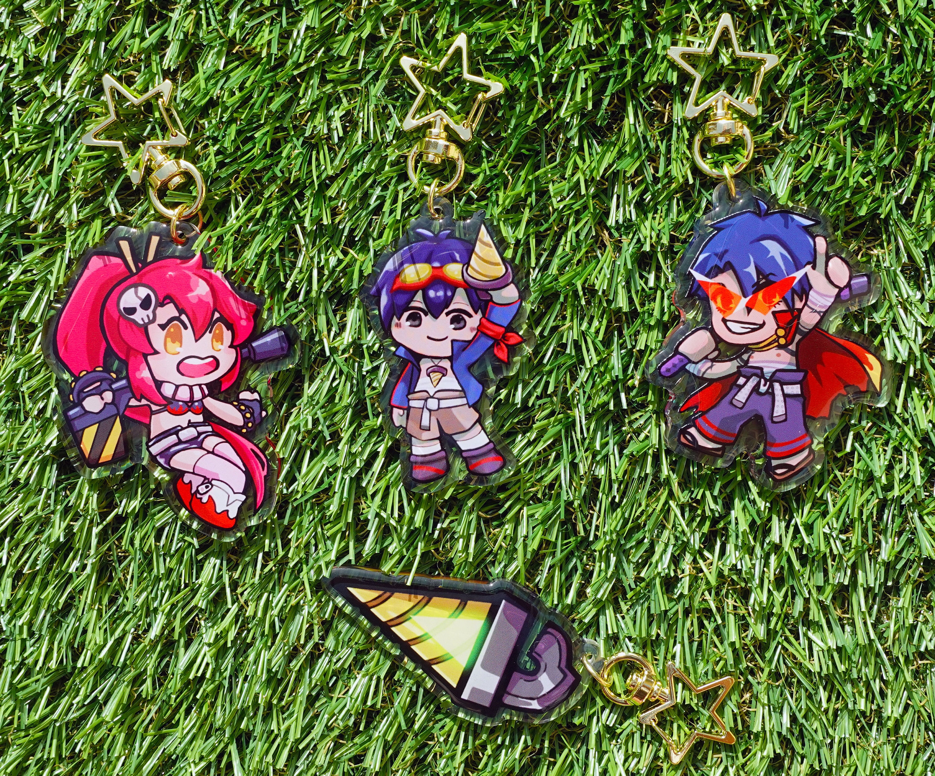Gurren Lagann Keychain - 2.5 