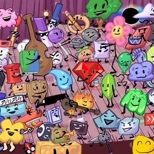 BFDI Charlie Brown Dance Druck - (11 "x 17", 2022)