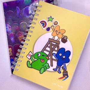 BFDI Reusable Sticker Book (Four, X, Two)