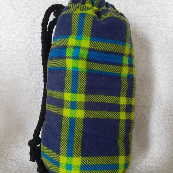 New Green stripped pipe bag/ padded pipe bag/ case/ Pouch/Glass bowl bag