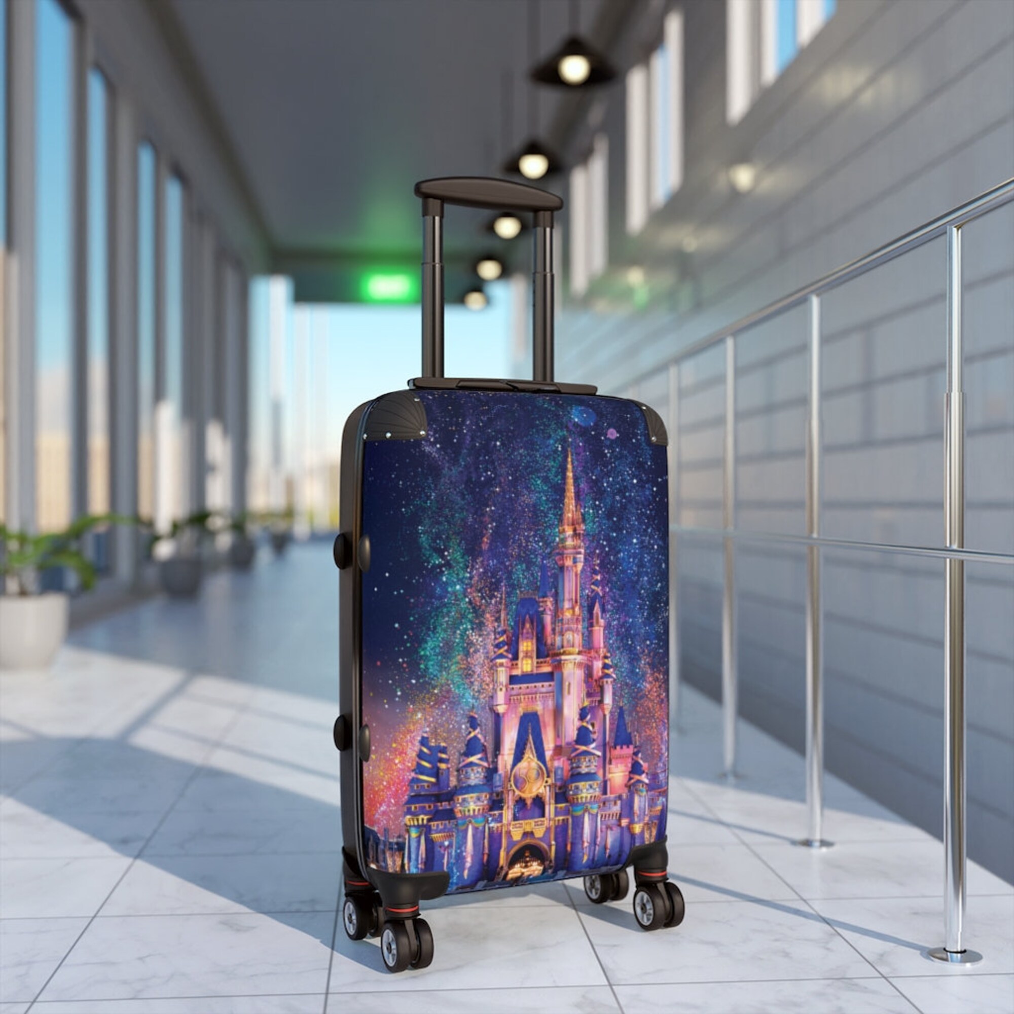 Magic Kingdom 50th Anniversary Edition Suitcase