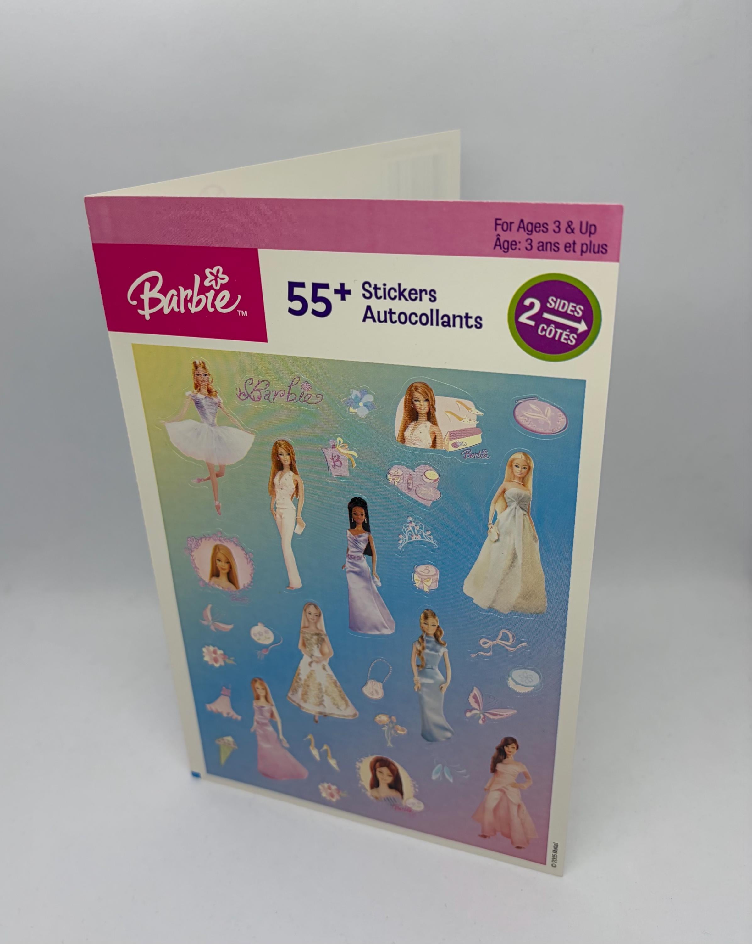 Vintage Barbie Stickers - Etsy