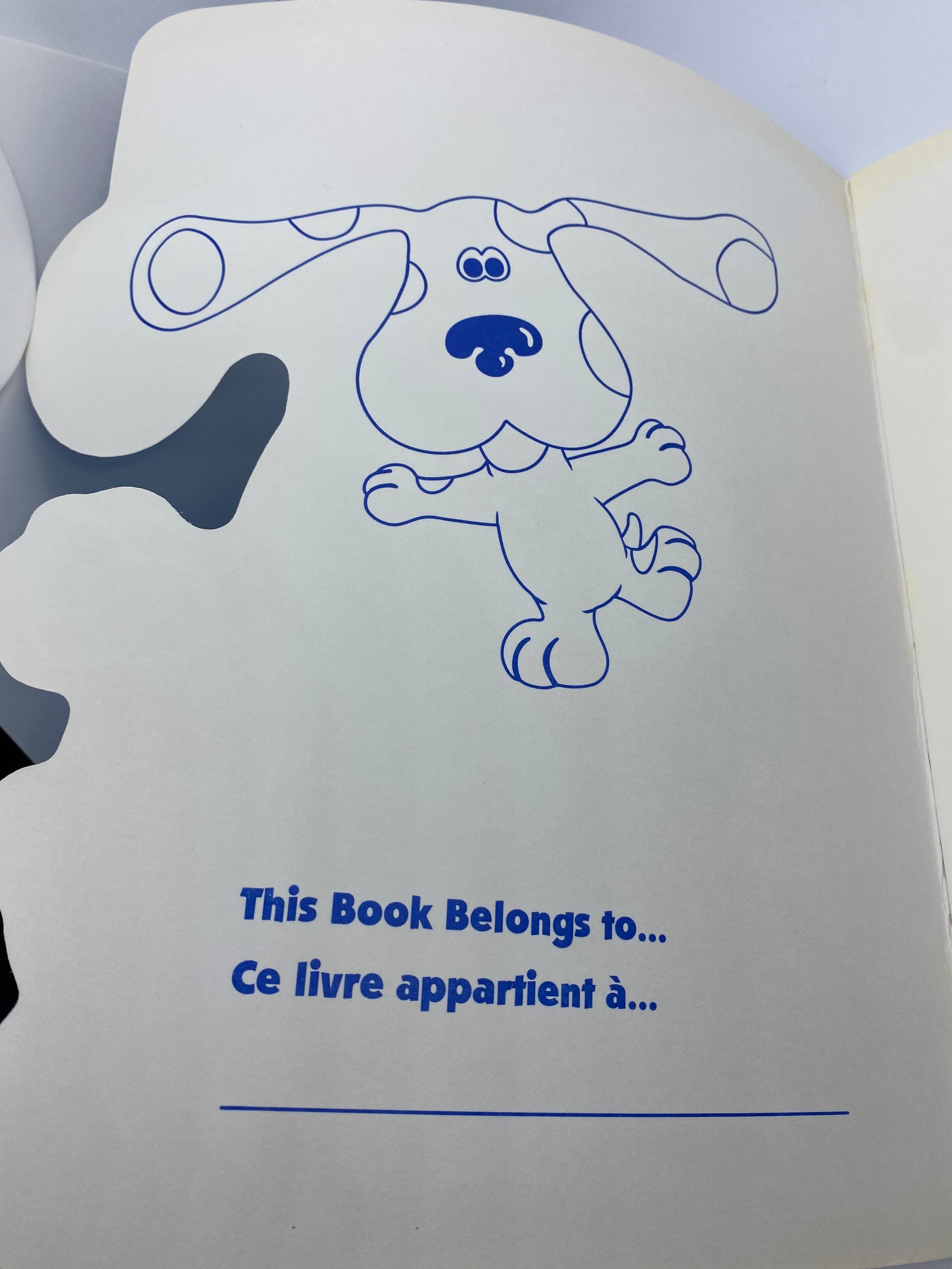 Sandylion Large Die-cut Nickelodeon Blue's Clues Sticker Book With ...