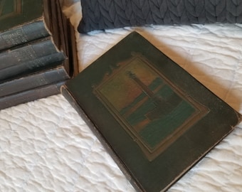 The Real American Romance Volume VIII A Rescued Destiny, 1900s vintage book, art edition