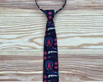 mens spiderman tie
