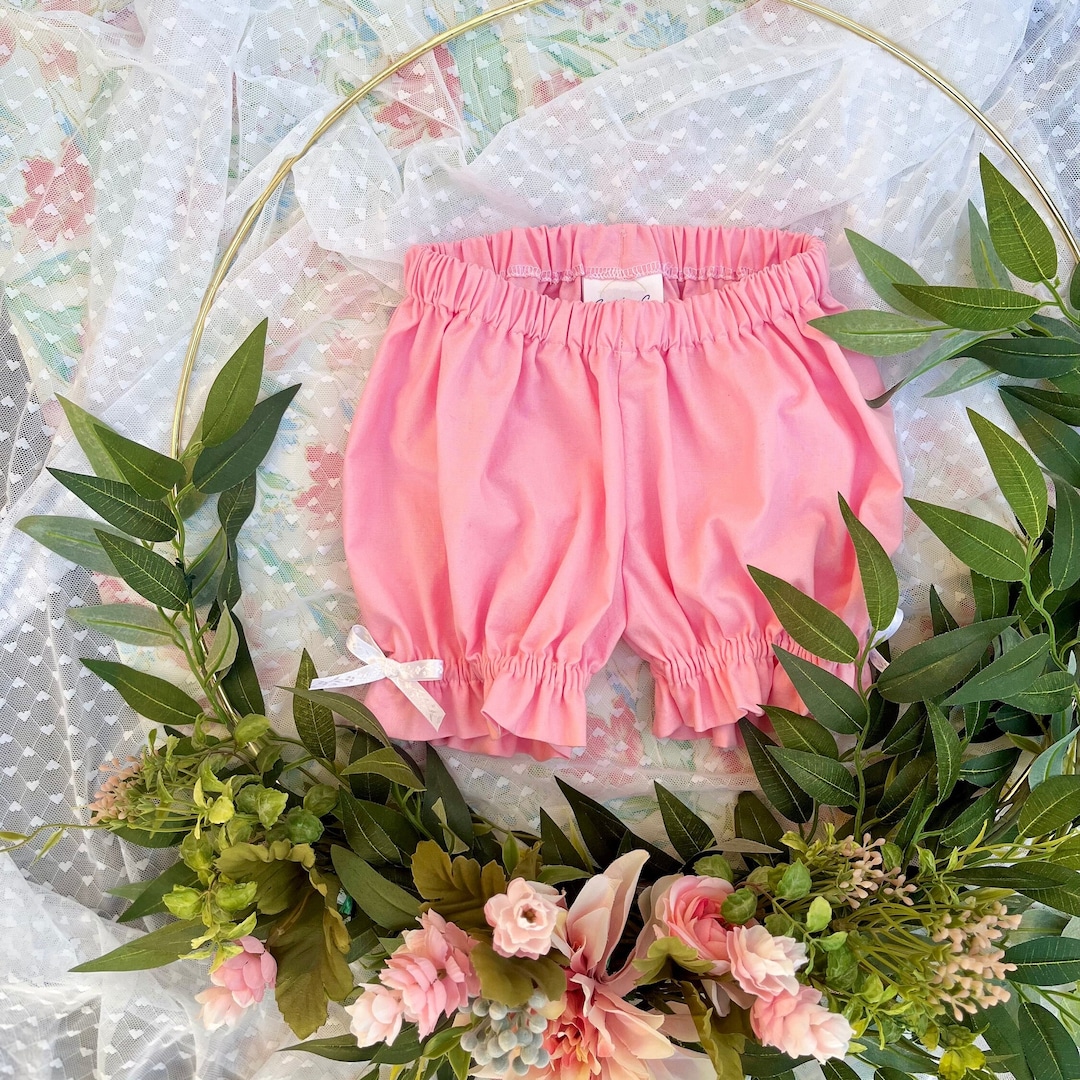 Bloomers for Baby Girl, Girls Bloomers, Diaper Cover, Bummies, Baby