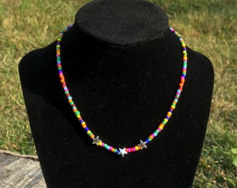 Star Beaded Choker