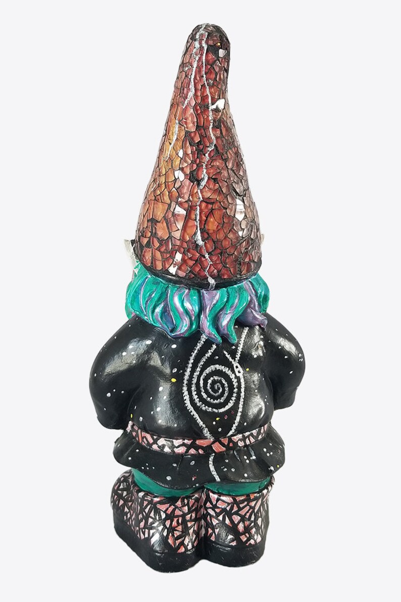 Electric Goth Garden Gnome - Etsy