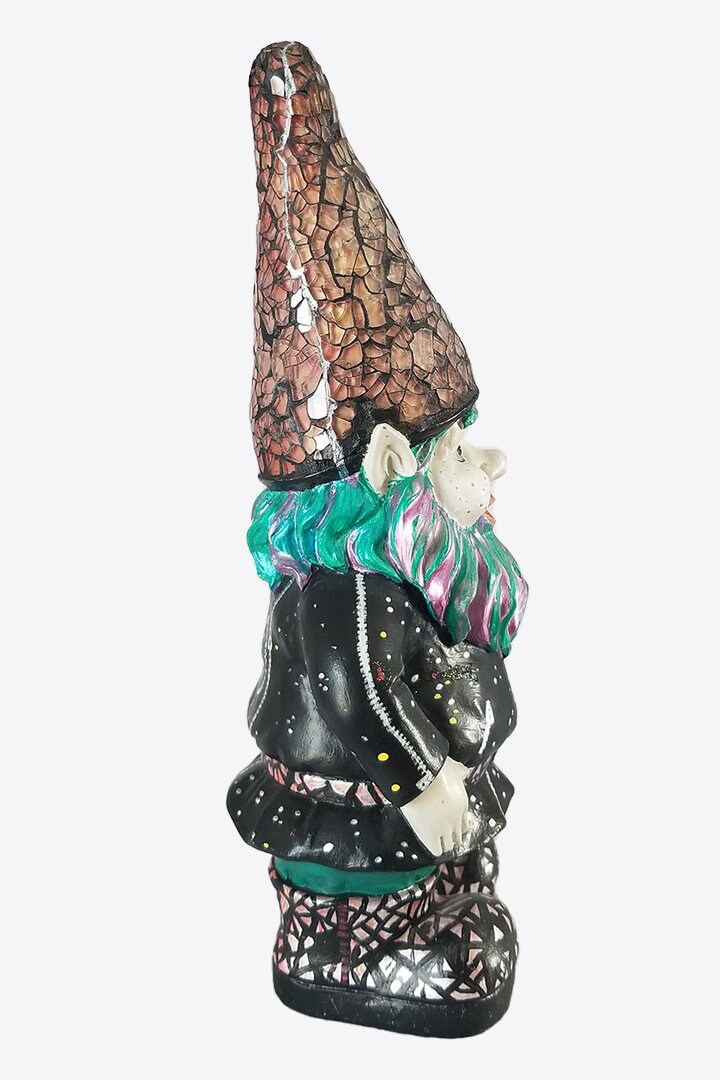 Electric Goth Garden Gnome - Etsy