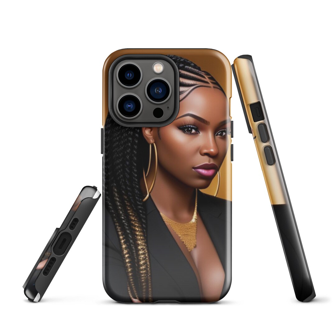 Tough Case iPhone Case, Black Business Woman, Girl Boss, CEO, Boss Babe