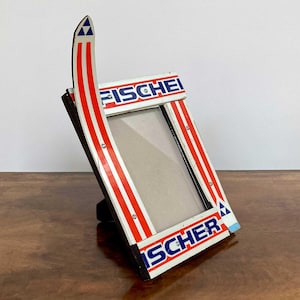 Nordic Cross Country Ski Photo Display Picture Frame, 5x7 – Vintage Fischer