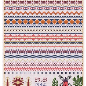 Marthas Sampler PDF Pattern