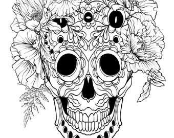 bone coloring pages