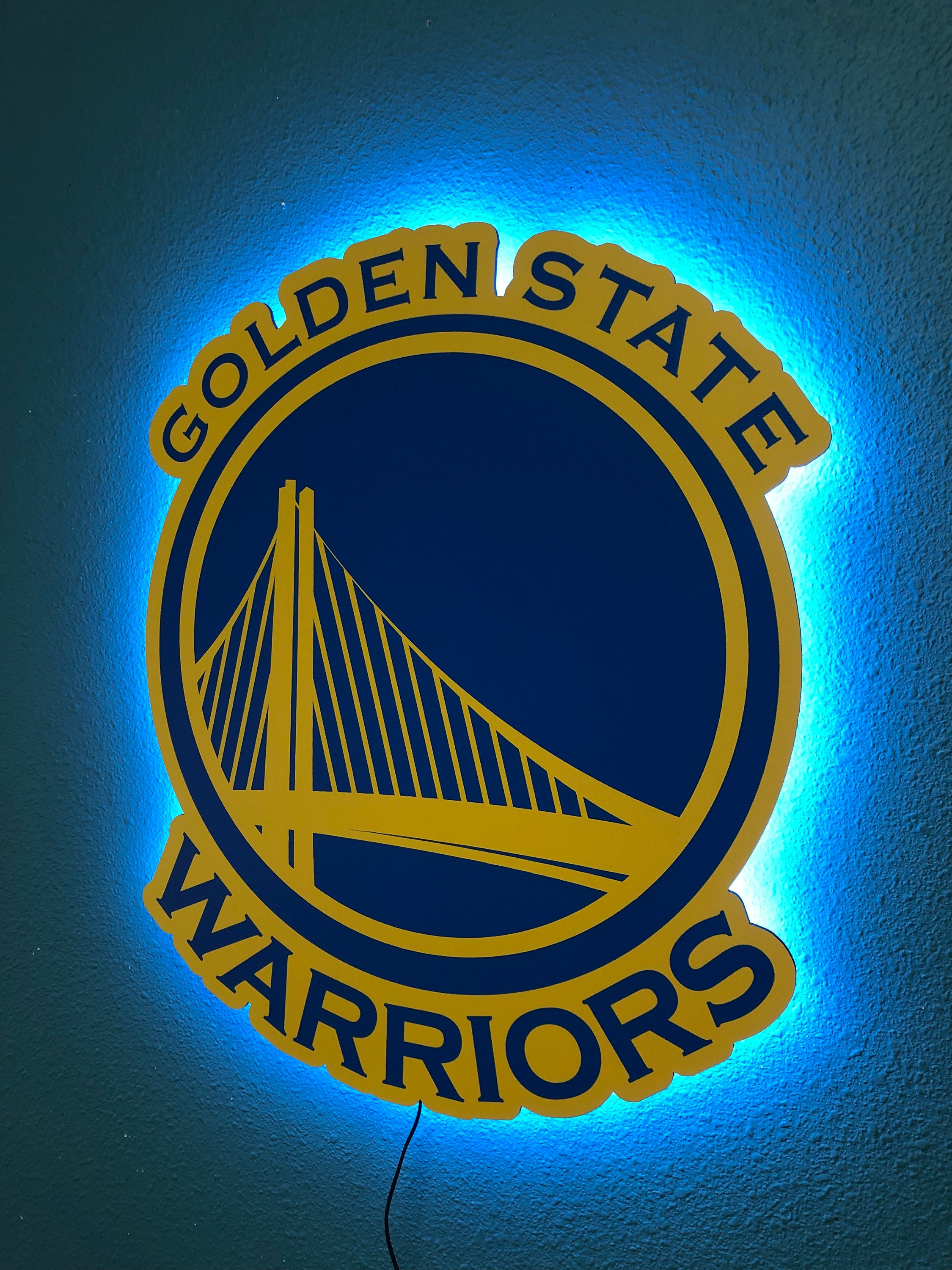 Color Changing Golden State Warriors Sign Basketball Mothers - Etsy Israel