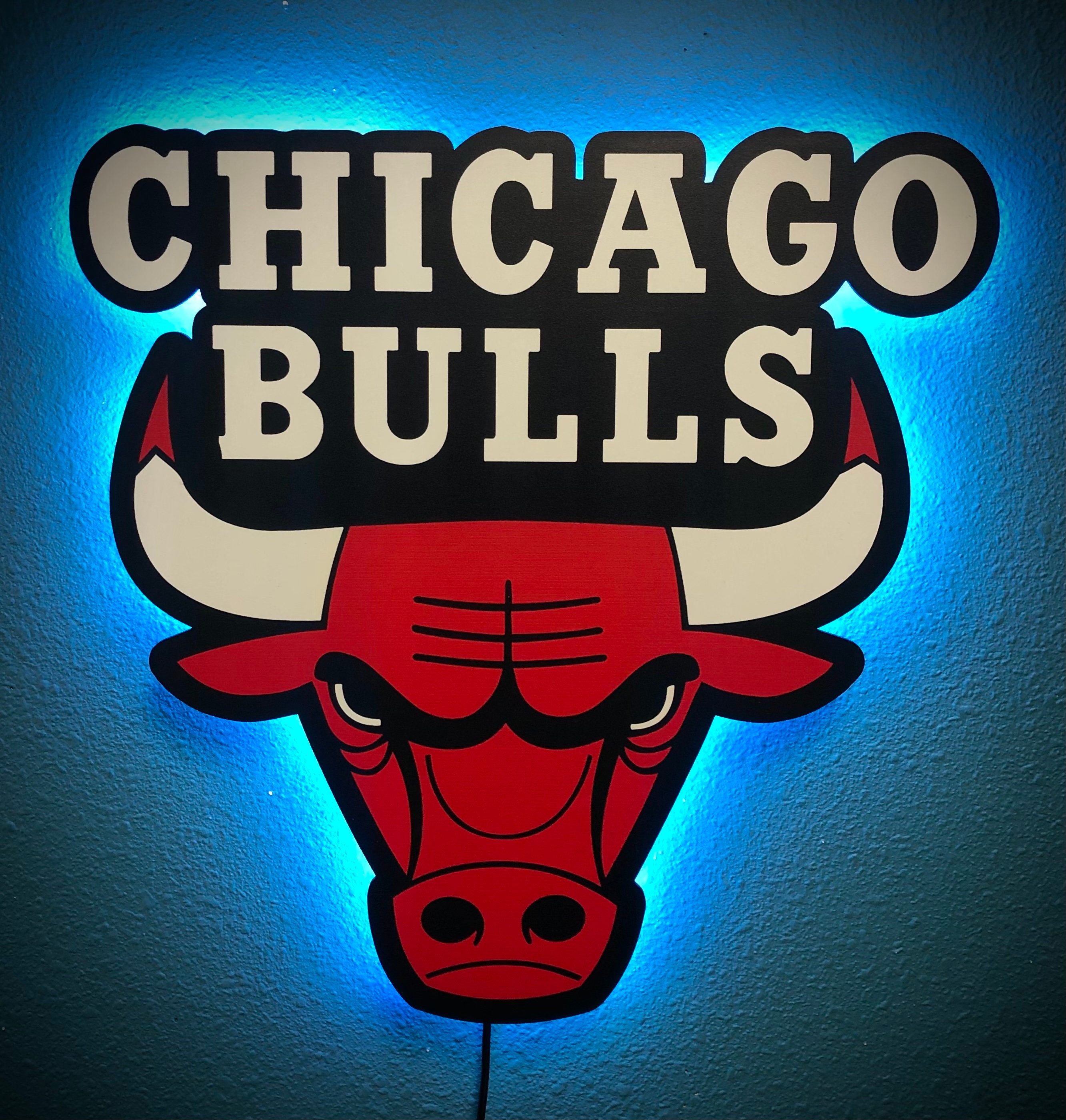 Color Changing Chicago Bulls Birthday Gift Bulls NBA - Etsy Sweden