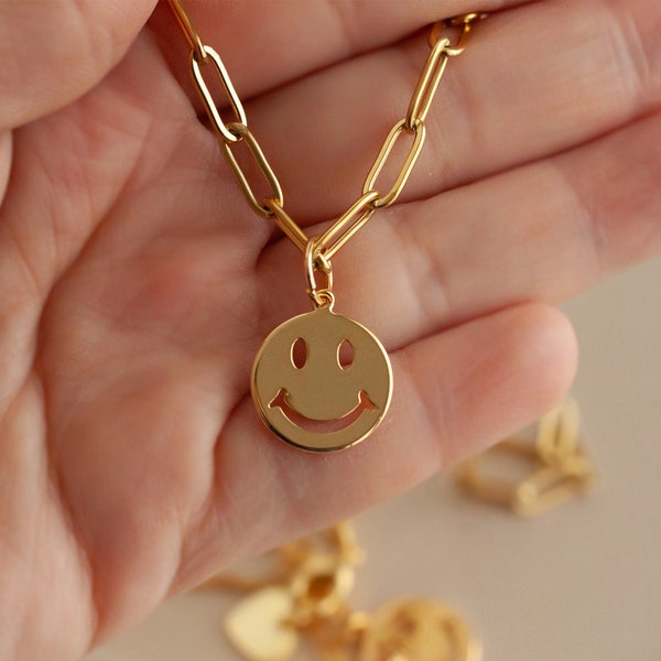 Emoji Necklace Etsy