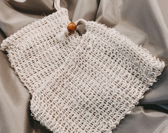 Soap Bag | Sustainable Rami Bag for Peelings and Storage