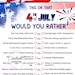 Fourth of July Would You Rather, Printable Fourth of July Game ...