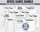 Printable Office Games Bundle: 50 Team Building Activities (PDF Download)