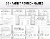 Family Reunion Games Bundle: 70 Fun Activities (PDF)