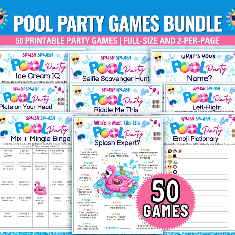 Wedding Pool Ideas - Etsy