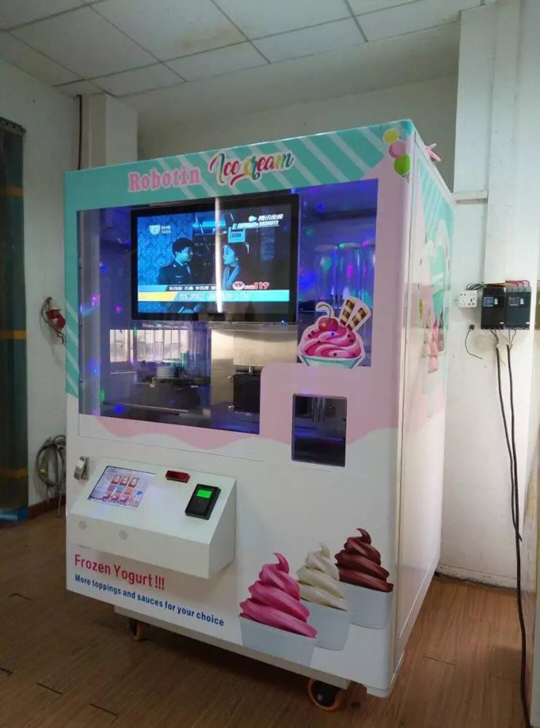 Customizable Soft Serve Yogurt Vending Machine Etsy