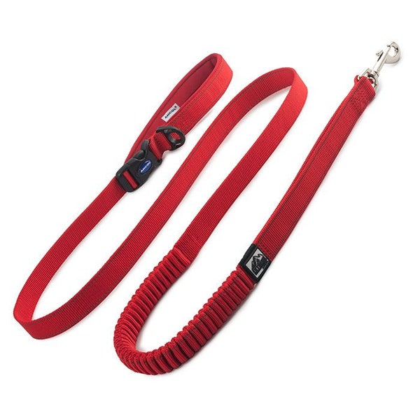 Ancol Extreme Shock Absorber Run Lead Red
