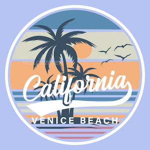 California png,Png, Venice Beach California png, Family Vacation png, Family Trip png, Family Holiday png, Beach Shirt png, Surfing png