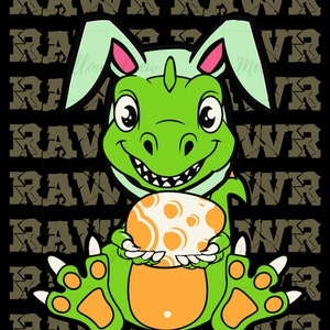 Easter  Rex png, sublimation design download, Happy Easter png, Saurus Rex png, Easter Dinosaur png,Rawa png Easter png,Egg png