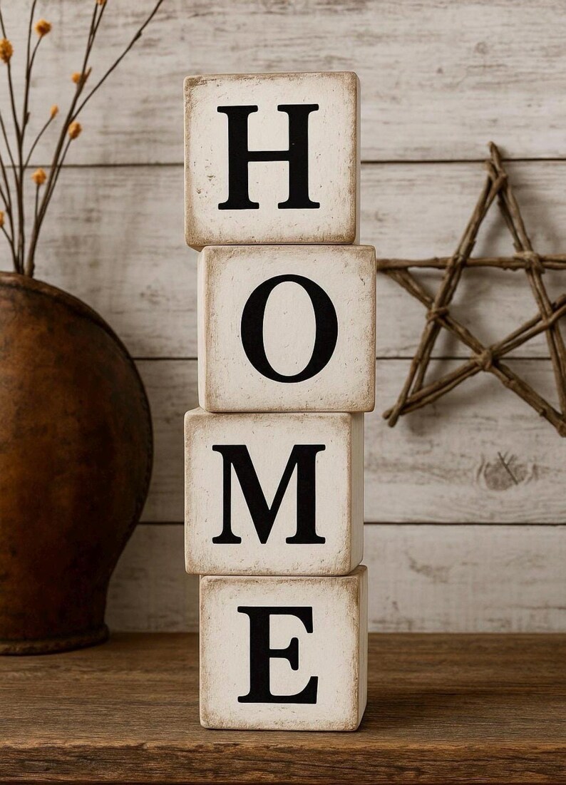 Name Block Letters Wood Name Block Letters - Nursery Name Decor - Personalized Name Signs ...