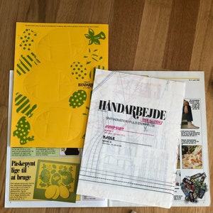 Nähen, Stricken, Sticken, Quilten und Patchwork Zeitschriften 8er Set, dänische Vintage Zeitschriften HÅNDARBEJDE Bild 7