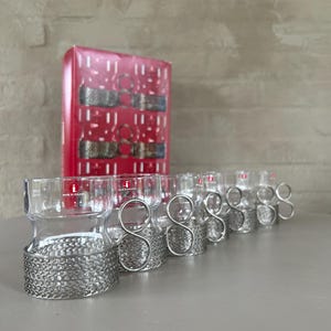 Vintage Iittala TSAIKKA Hot Drink Glasses - Timo Sarpaneva Design, Set of 6