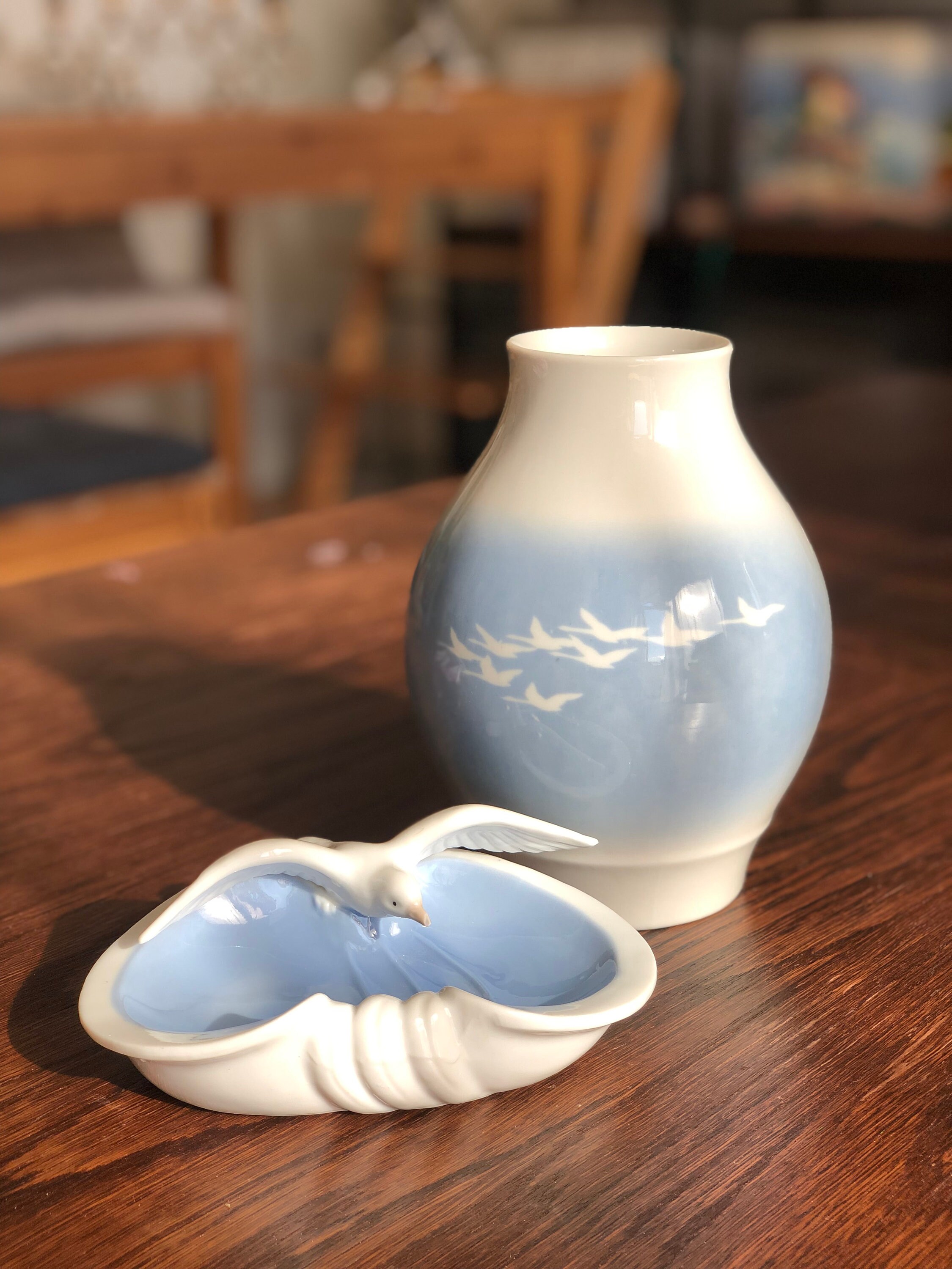 Gerold Porcelain Bavaria Pin Dish and Vase Set With - Etsy