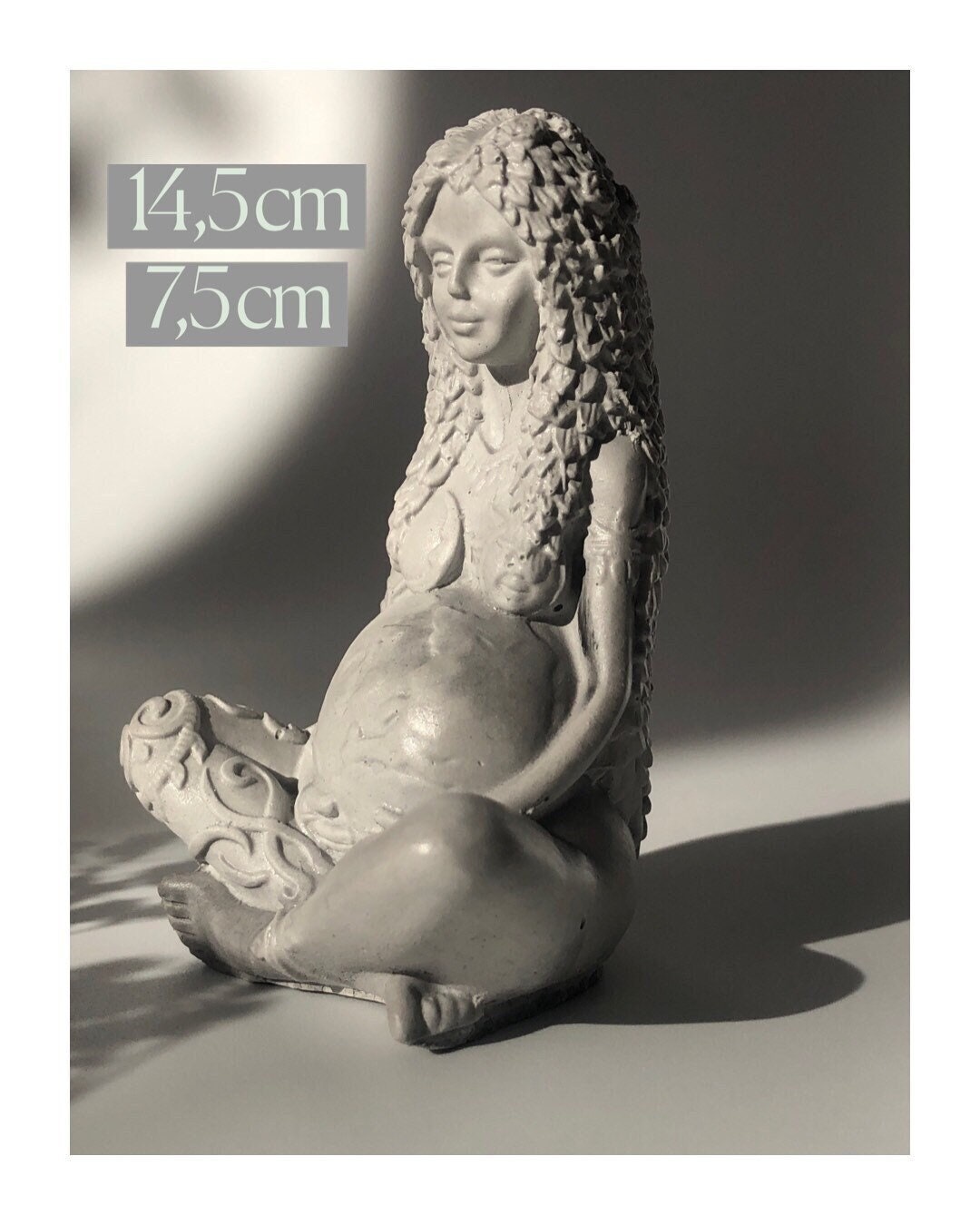 Goddess Gaia Earth Mother | Gaia Mother Of Earth| Goddess Statue | Home Decor Gift, Modern Art