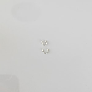 10pcs Sterling Silver Cable Thimble, Jewelry Findings for Jewelry Making Wholesale