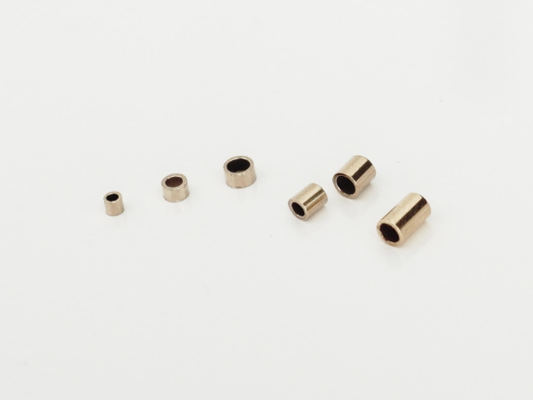 14K Gold Filled Crimp Beads, Crimp Tubes for Jewelry Making, Jewelry