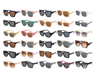 Ladies Sunglasses Assorted 36 PCS Per Box Fashion Glasses Festival Fun Assortment