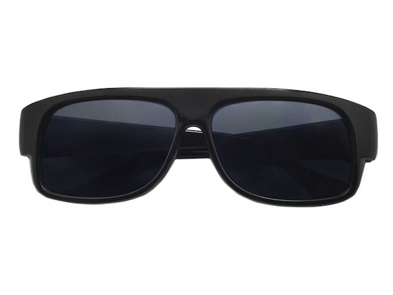 Locs All Black Sunglasses OG Super Dark Easy-e Style Glasses -  Canada