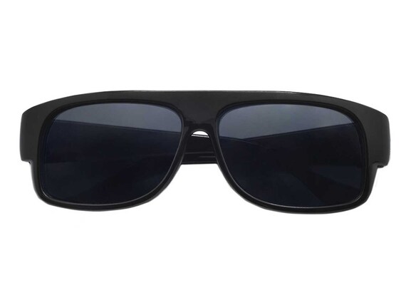 Locs All Black Sunglasses OG Super Dark Easy-e Style Glasses -  Canada