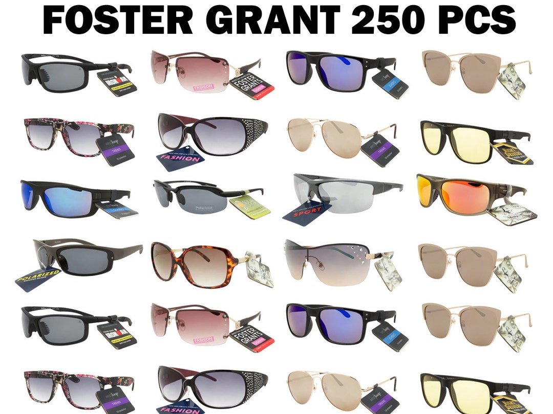 Foster Grant Wholesale Bulk Sunglasses 250 Sunglasses per Box All