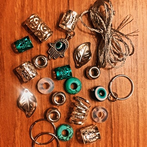 Evil Eye Silver Dreadlock Jewellery (21)