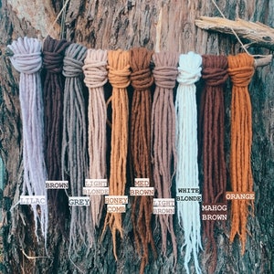 DE Wool Dreadlocks - 42inch