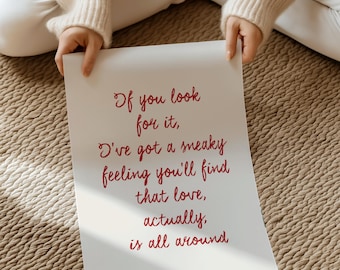 in the end, the little things aren't really that little | Home prints, Family prints, Positive, hand written