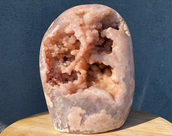 GORGEOUS 17lbs Large Pink Amethyst Freeform From Brazil