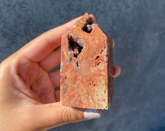 Gorgeous Druzy Jasper Tower