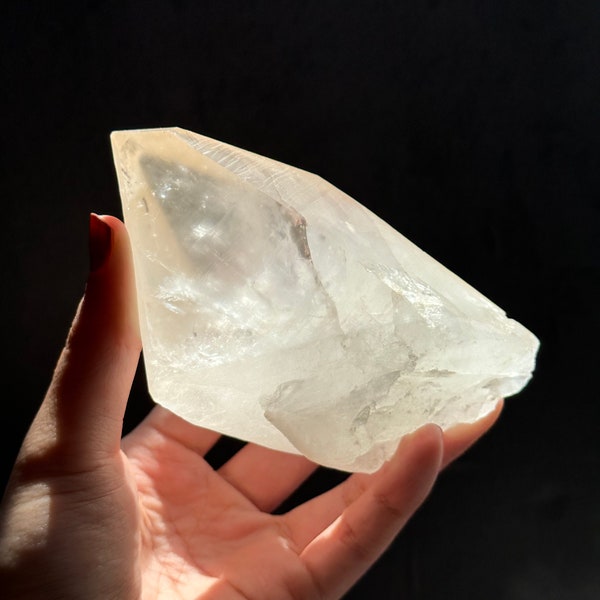 Stunning Frosty Quartz Natural Point From Brazil